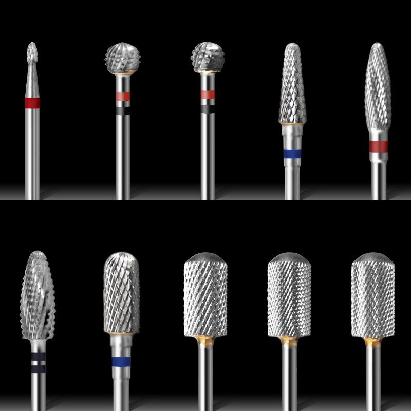 Nail Drill Machine - Tırnak Matkap Ucu Karbür Freze Kesiciler