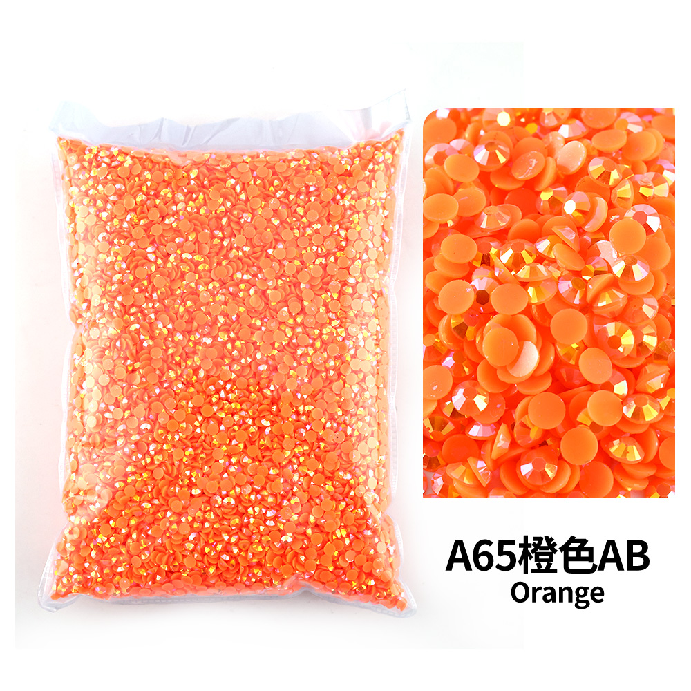 Nail Art Orange - Turuncu AB Toptan Toplu Reçine Taklidi