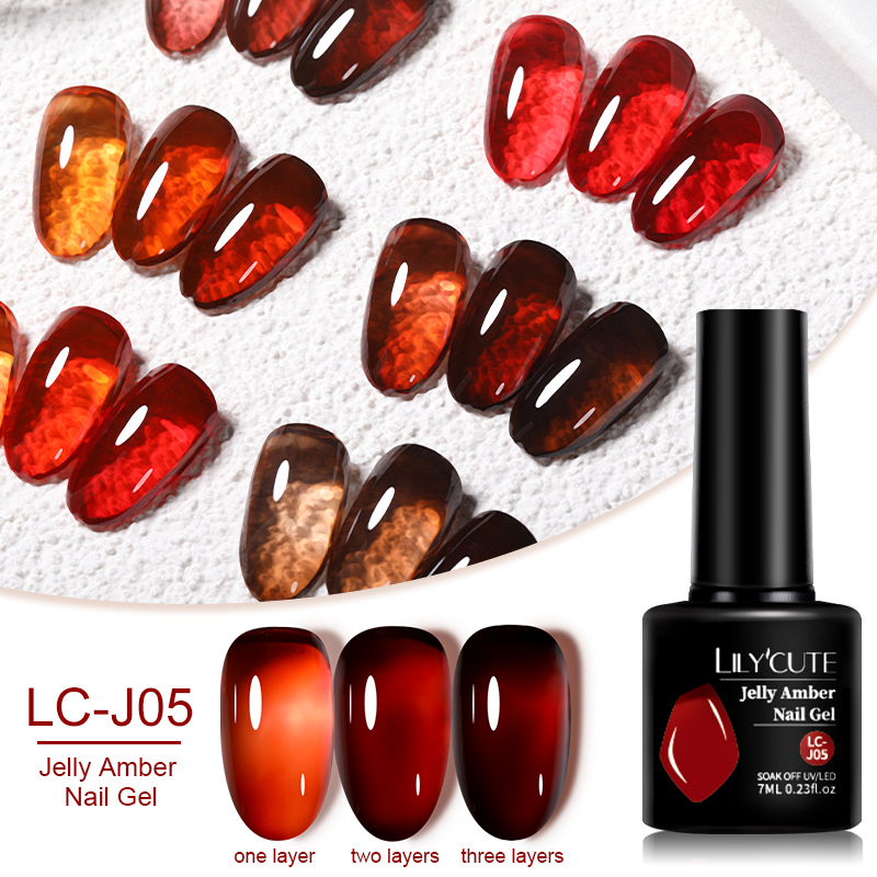 LILYCUTE 7ml Sonbahar Jöle Amb - Nail Art Orange incelemesi ve fiyatı