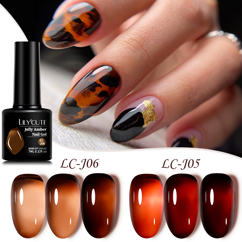LILYCUTE 7ml Sonbahar Jöle Amb - Nail Art Orange incelemesi ve fiyatı