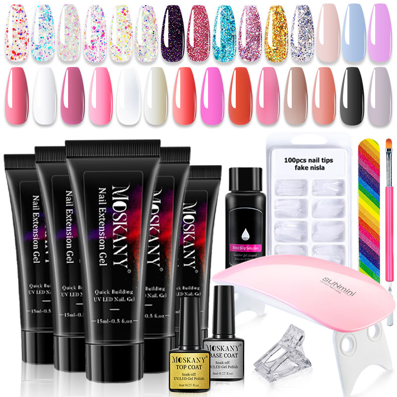 Poli Tırnak Jel Tam Set 6 W LE - Nail Art Ombre incelemesi ve fiyatı