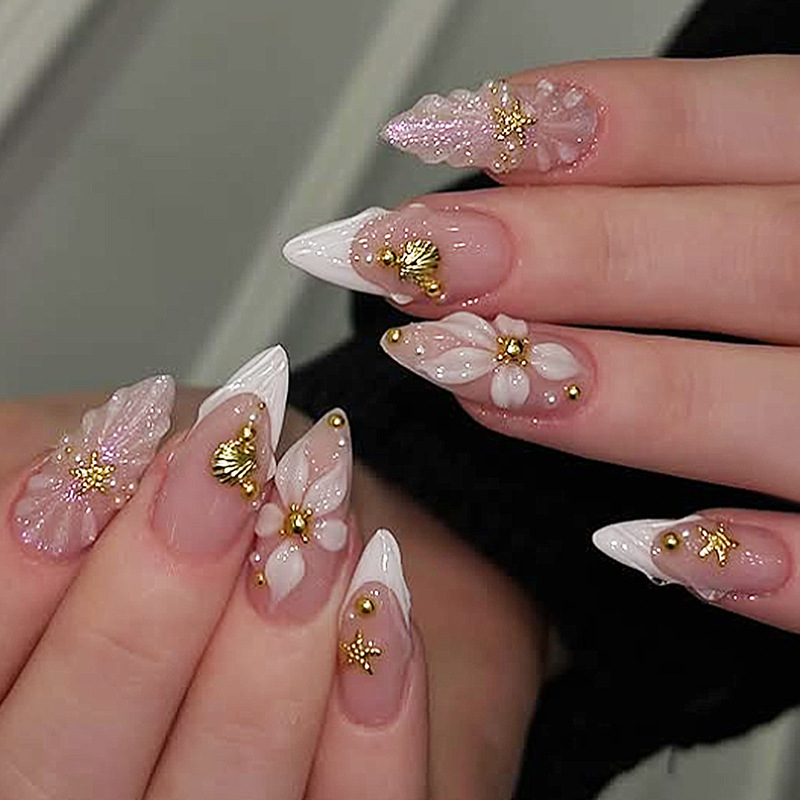 24 adet bitmiş badem şekilli t - Nail Art Pink incelemesi ve fiyatı