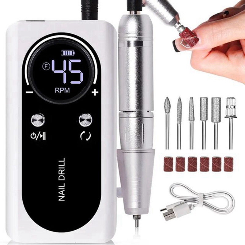 ● 45000RPM Elektrikli Taşınabi - Nail Drill Machine incelemesi ve fiyatı