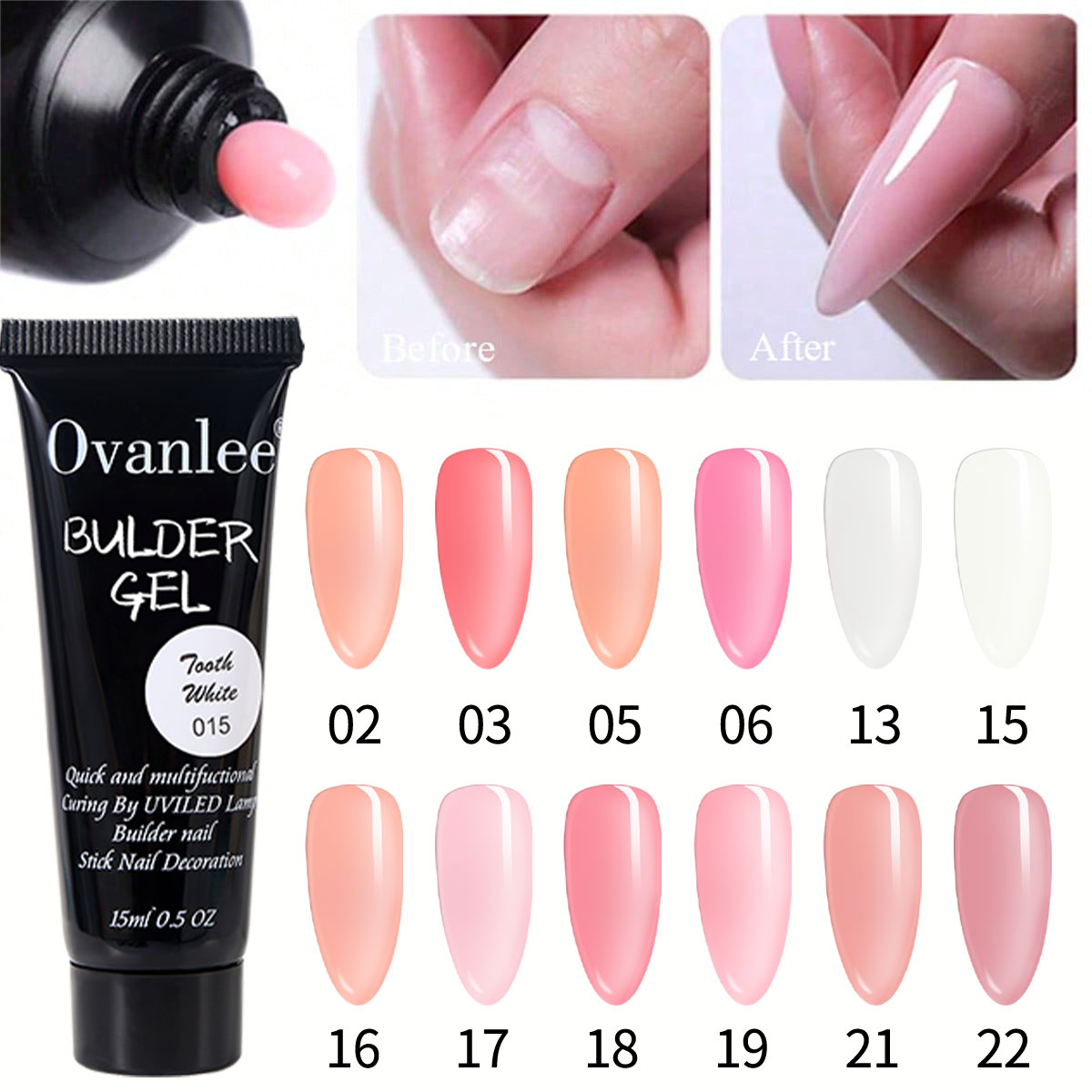 Ovanlee 18'i 1 Arada, Kalıpsız - Nail Art Ombre incelemesi ve fiyatı