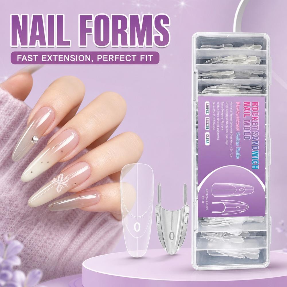 120 Adet Sandviç Tırnak Kalıbı - Nail Art Ombre incelemesi ve fiyatı